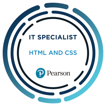 HTML and CSS Certification Badge